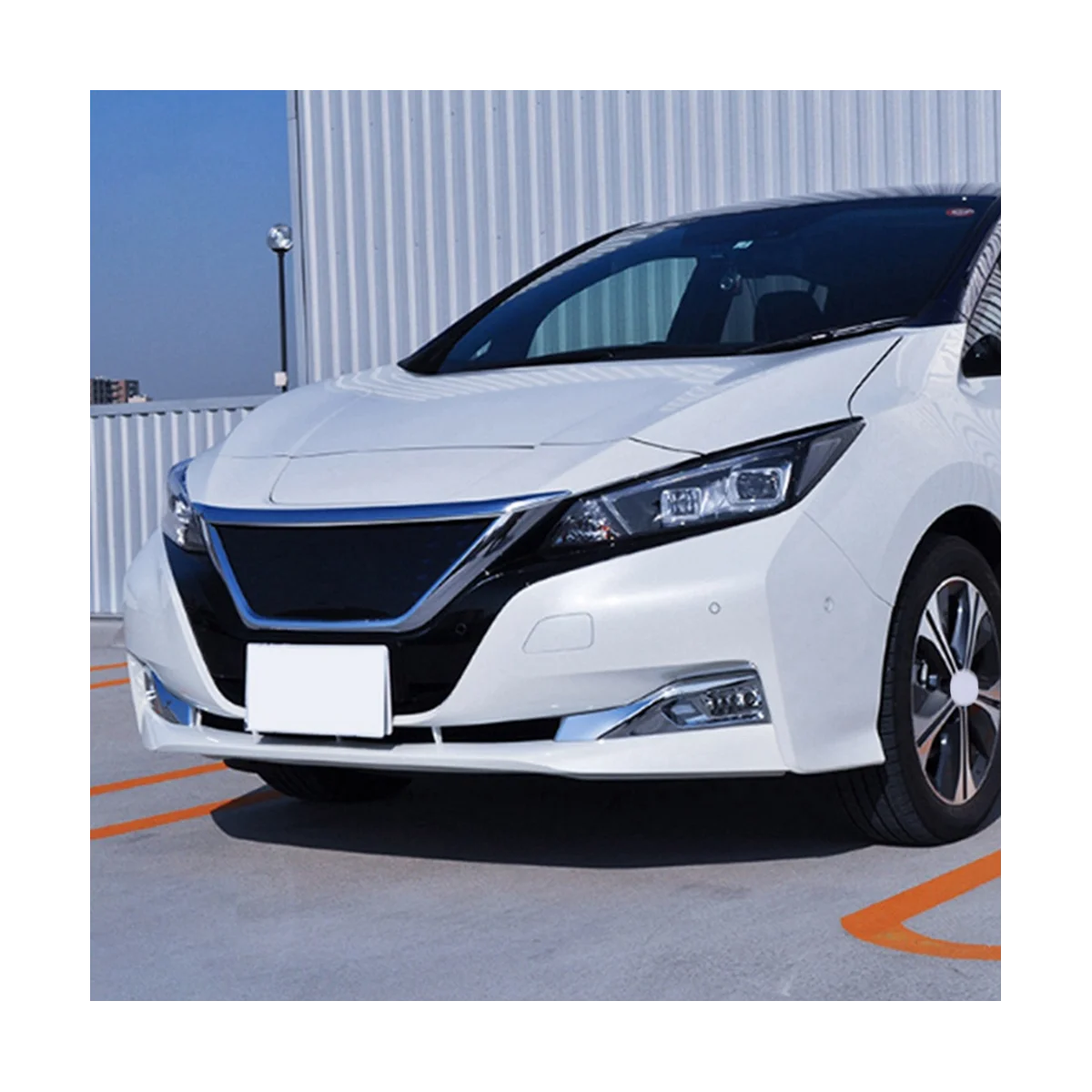 Передняя противотуманная лампа обшивка декоративная хромированная рамка для