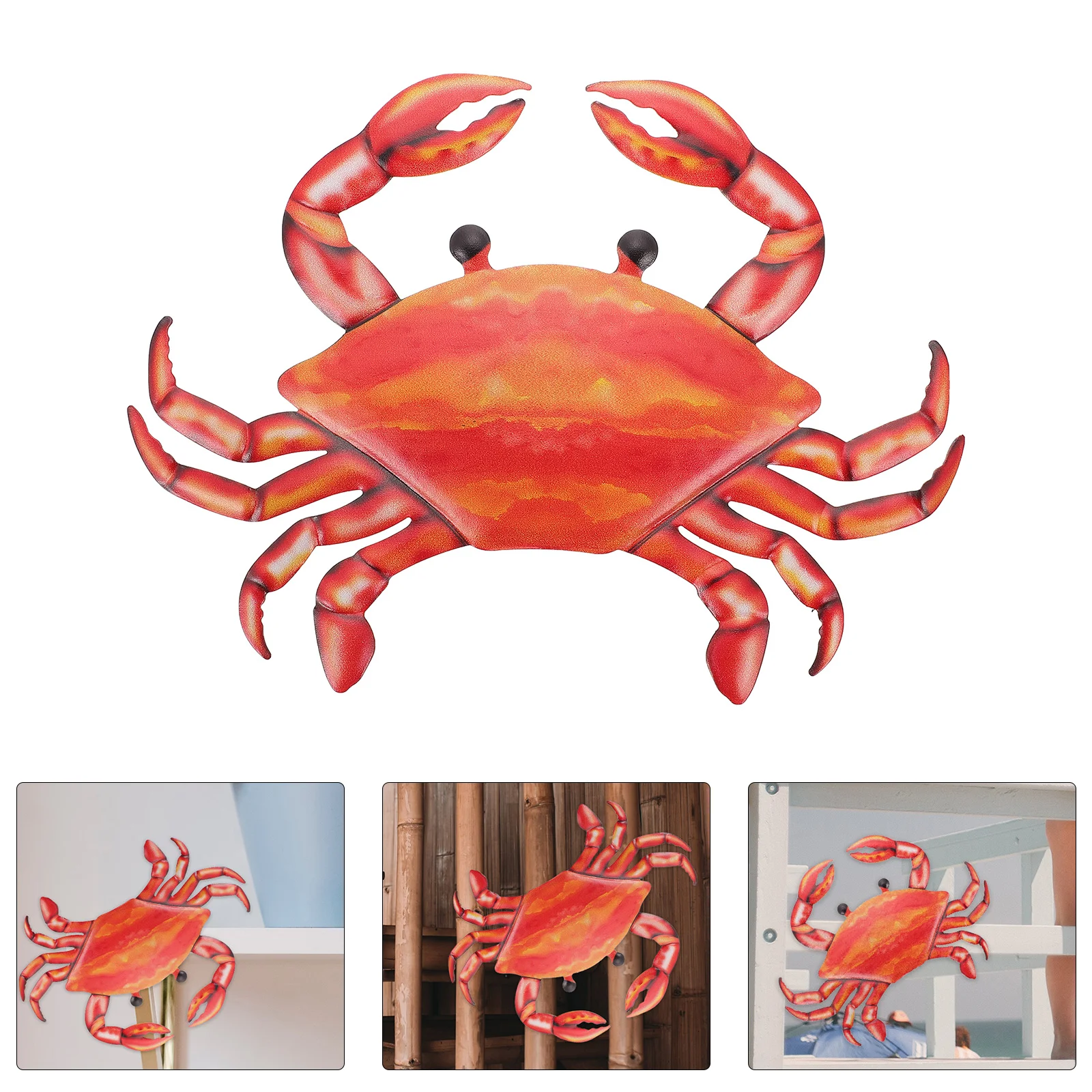 

1Pc Crab Modeling Wall Ornament Hanging Decor Wall Decor Crab Pendant Home Pendant for Gift Decor