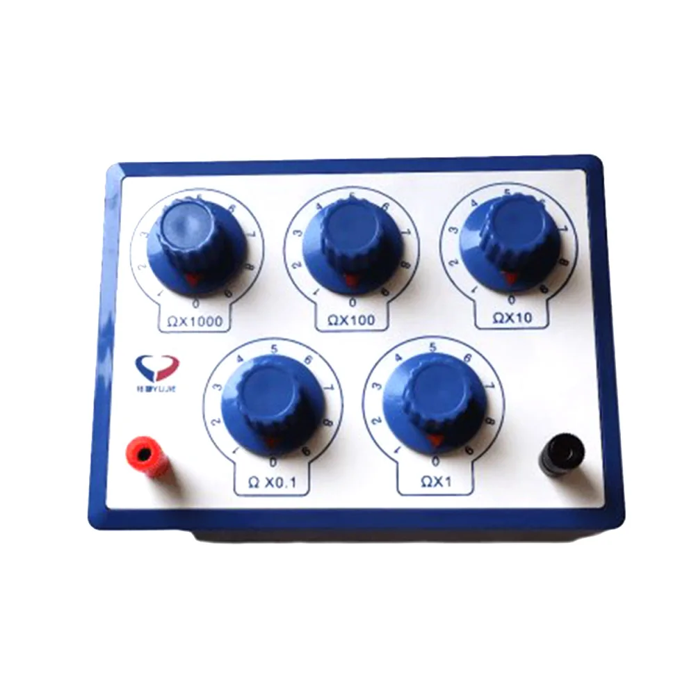

Resistor Resistance Box 5 Switchable Ranges 9999.9Ω Decade Boxes Experimental Equipment J2361 Variable Decade Resistor