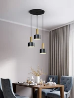 nordic minimalist long chandelier lighting dining room modern lamp luxury living room dining table lamp bar table hanging lamp