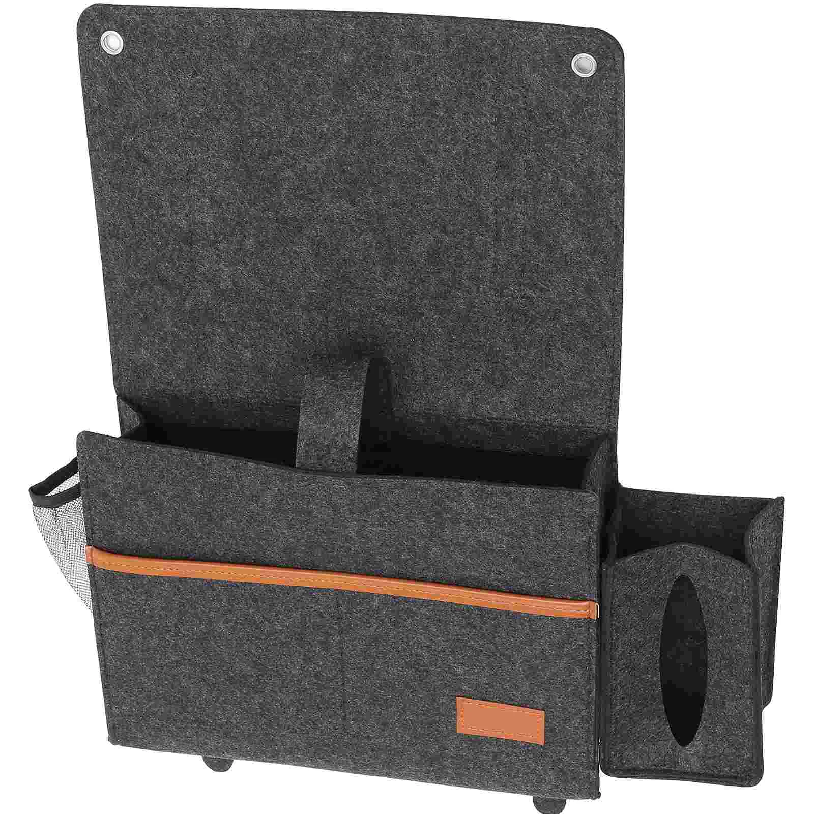 

1pc Felt Bedside Hanging Storage Student Dorm Sundries Organizer