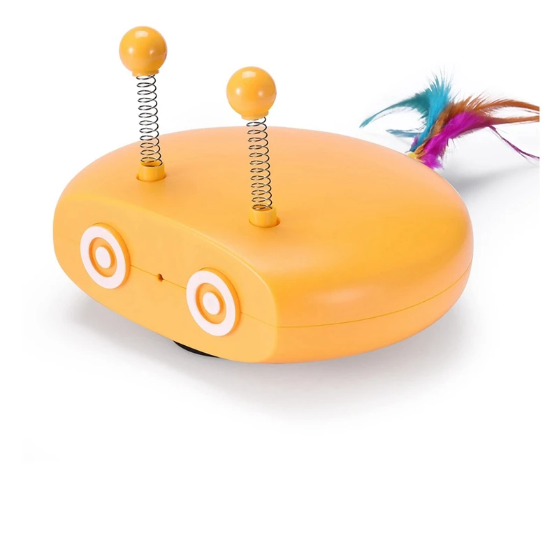 

Интерактивная игрушка для кошек с регулируемой скоростью, Лазерная Игрушка для кошек с циркуляцией света, перезаряжаемые электронные умные игрушки