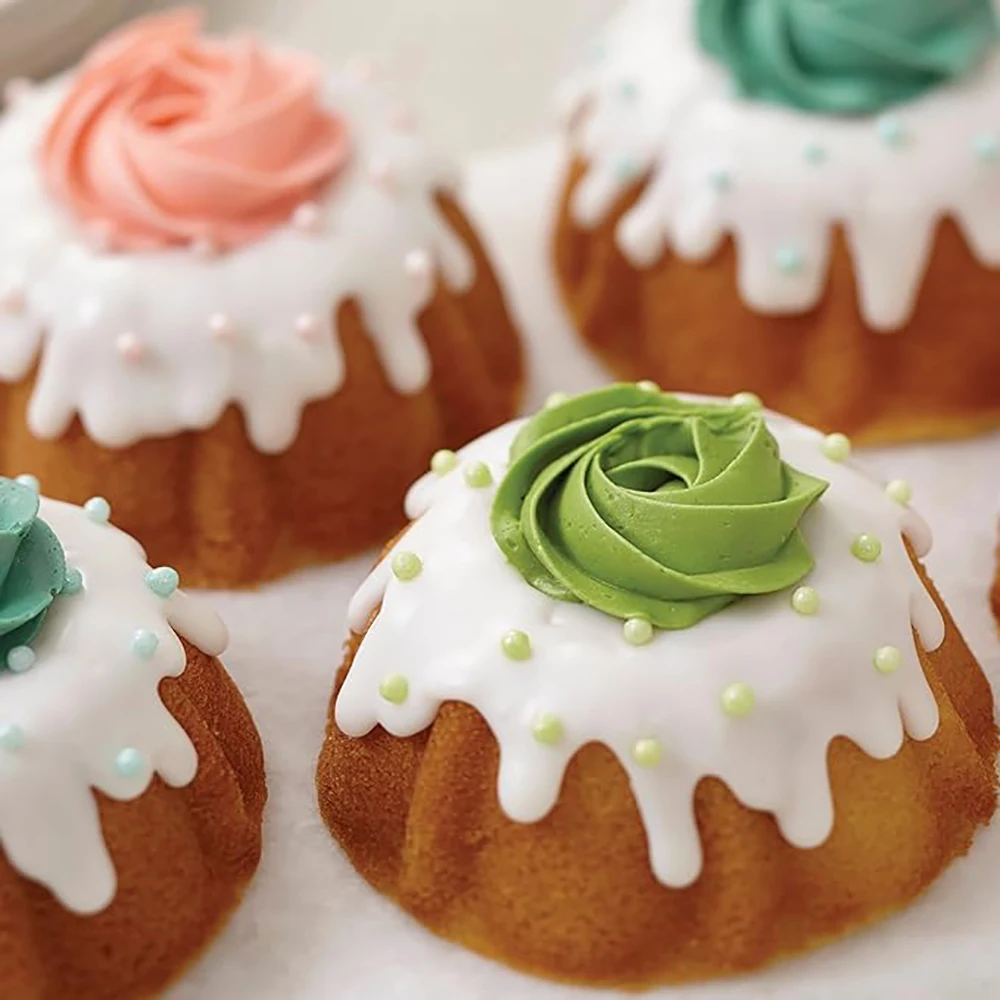 Мини-кастрюли для торта из углеродистой стали 4 дюйма антипригарная форма