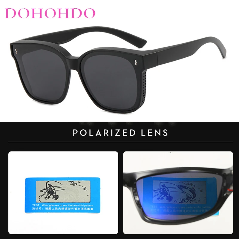 DOHOHDO 2024 новые квадратные солнцезащитные очки поляризационные для водителя