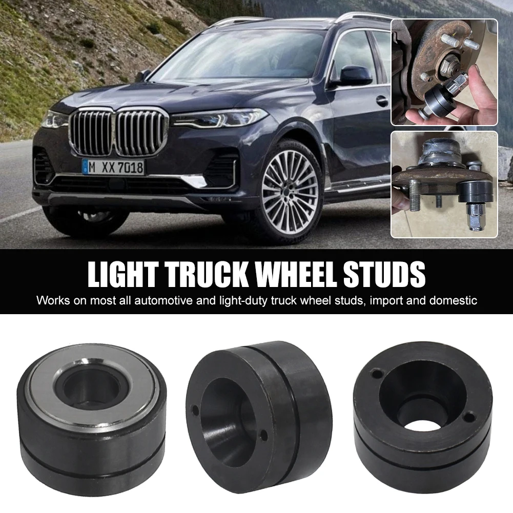 

22800 Wheel Stud Installer Replace Most All Automotive Wheel Compatible Truck Tire Studs and Tool Light-Duty Stud K8Y1