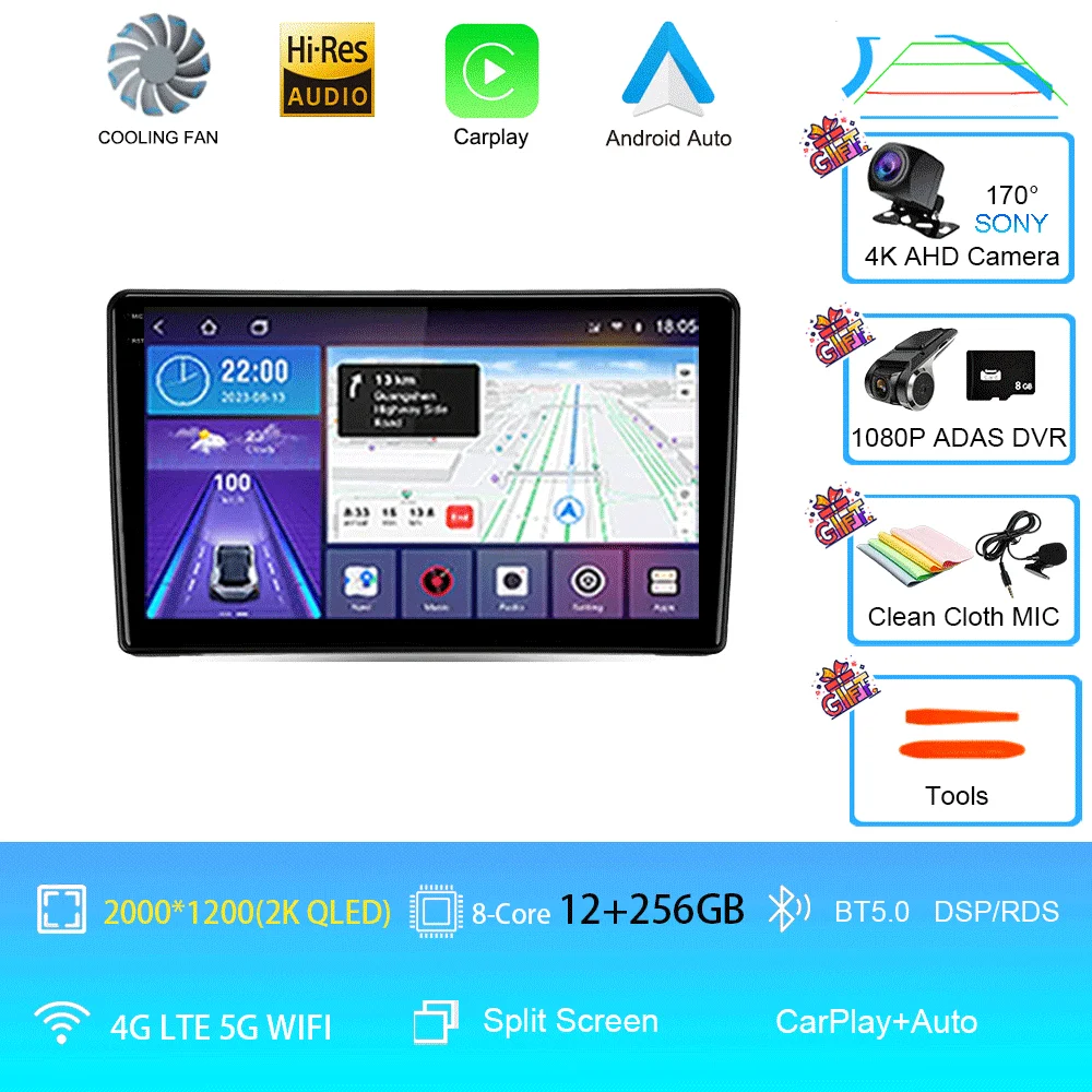 

Автомобильный радиоприемник Android 15 для Nissan Navara D40 2004-2010 Мультимедийный видеоплеер Навигация Стерео GPS No 2 Din Dvd 360 Камера 9 дюймов