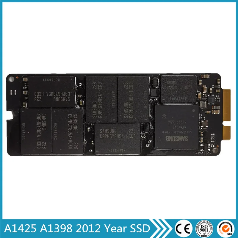 

Original A1425 A1398 128GB 256GB 512GB 768GB 2012 Year SSD Laptop Motherboard For Macbook Pro Retina 13" 15" Solid State Drive