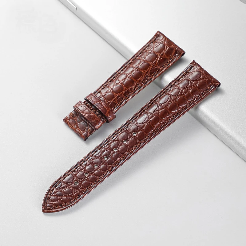 Real Alligator Watch Strap Genuine Leather Watch Bands For Men Or Women Watch Accessories 12 - 24mm （Not Included Buckle