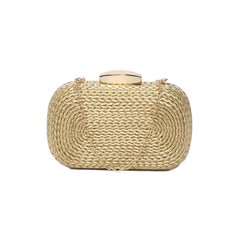 Женская вечерняя сумка-клатч с цепочкой 5 цветов