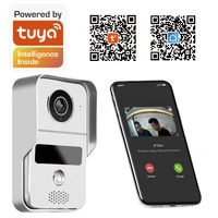 tuya video doorbell wifi 1080p hd chime smart home diy need wiring intercom phone call view waterproof security door bell camera