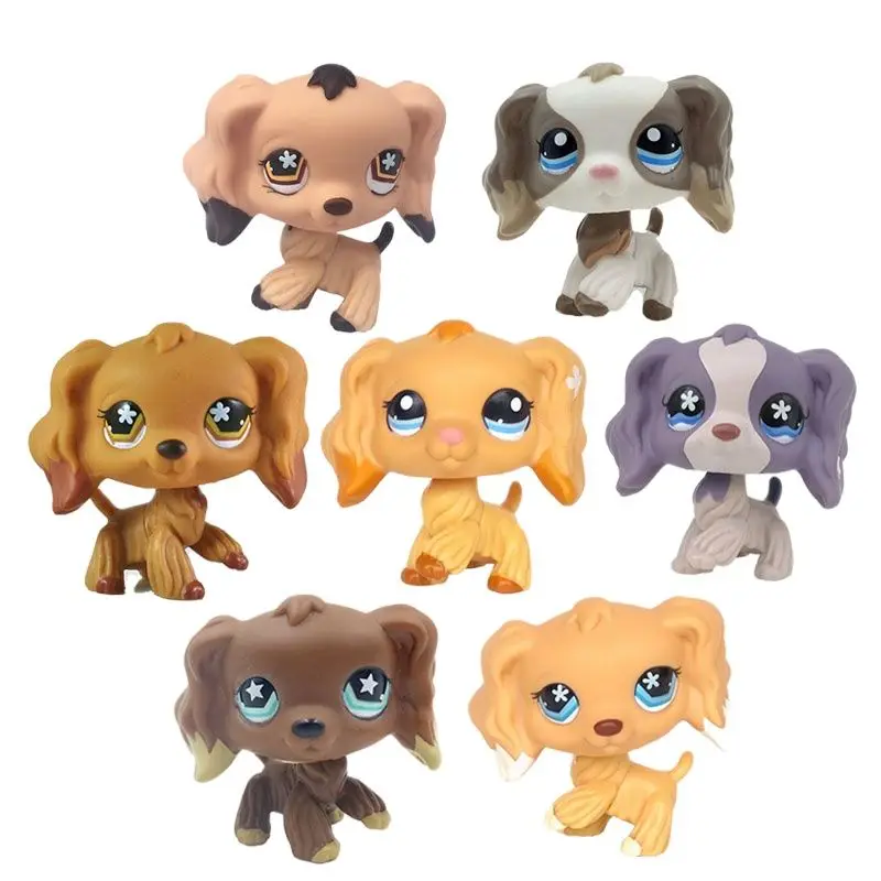 Lps кошка магазин игрушек Редкие кокер спаниель собаки старая коллекция животное