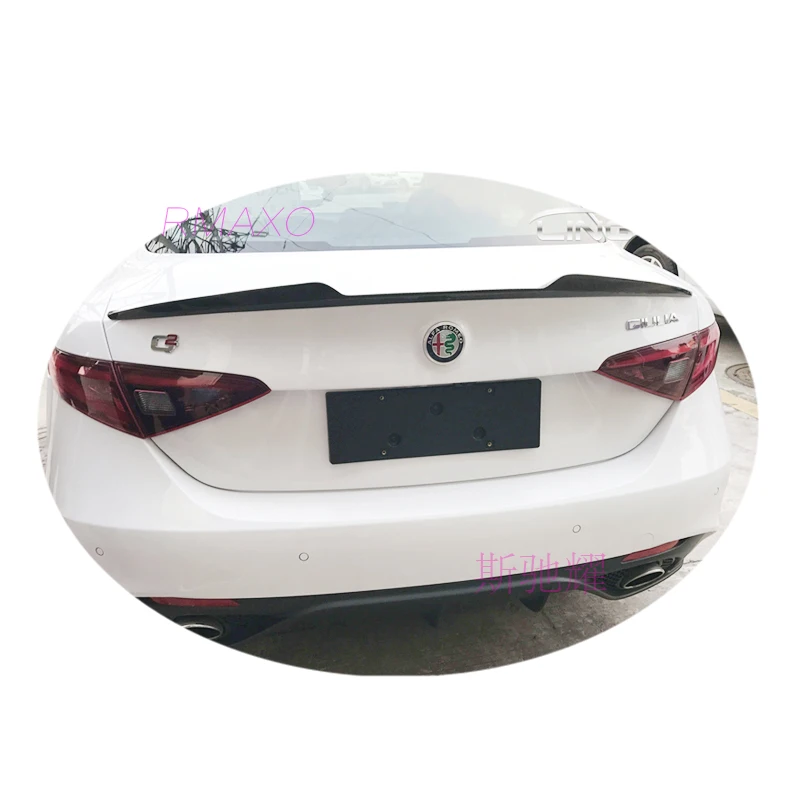 Спойлер для Alfa Romeo 2017-2018 спойлер высокого качества из углеродного волокна заднего