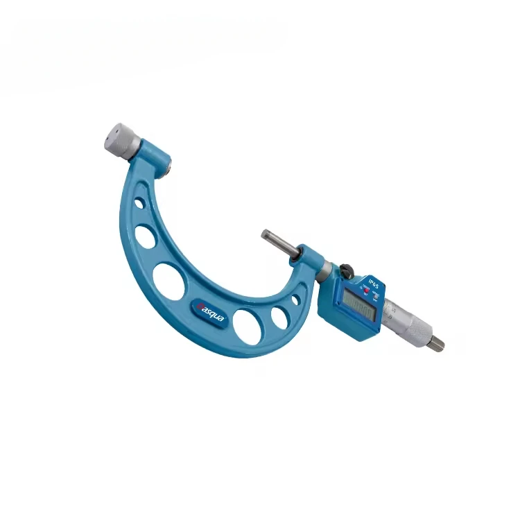 Vendita Calda 200 мм 200-300 300-400 400-500 IP65 Digitale Impermeabile Micrometro Esterno Con Incudini Intercambiabili