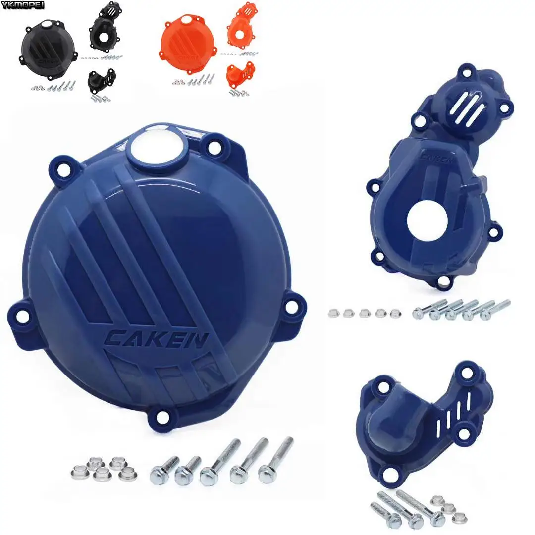 

Motorcycle New Magneto Engine Clutch Water Pump Cover Protect Guard For 250 350 SX-F EXC-F XC-F EXC-F SIX DAYS FC250 FC350 FX350