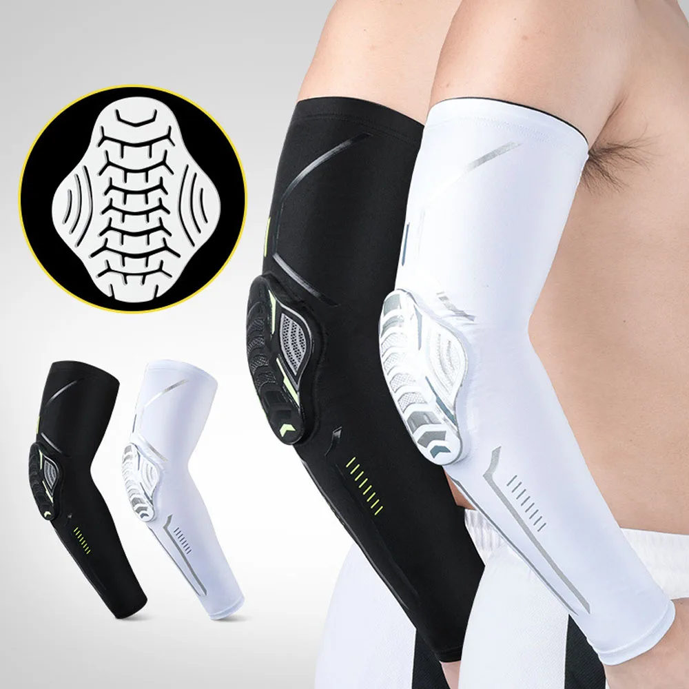 

Sports Arm Sleeve Honeycomb Anti-Collision Pressure Elbow Joint utdoor Sports Basketball Football Cycling Protective Gear