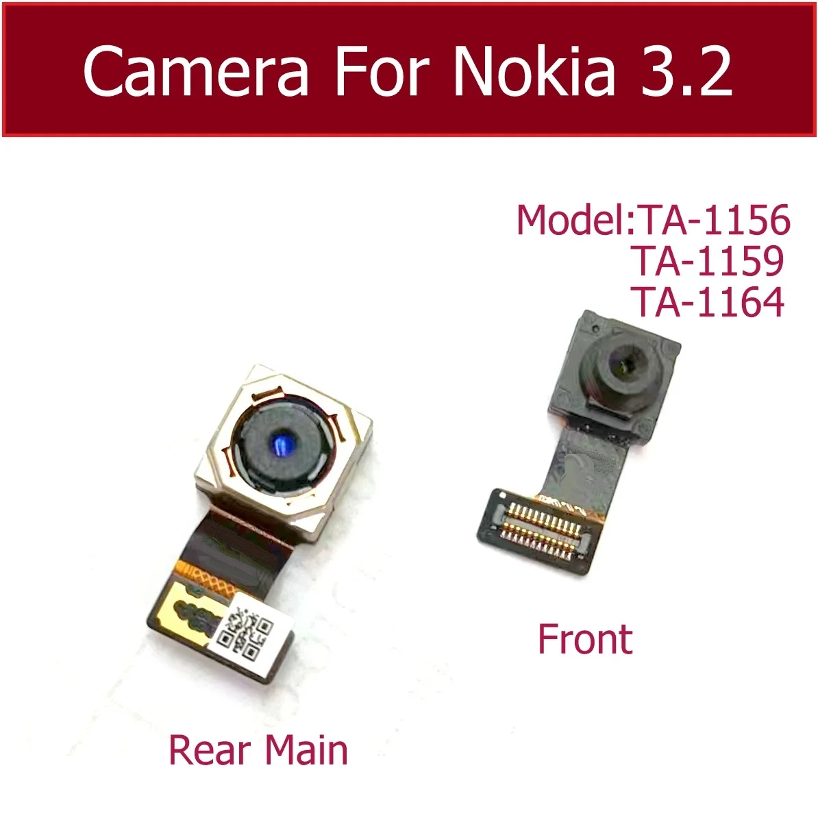 Запасные части для фронтальной и задней камеры Nokia 3,2 TA-1156 1159 1164
