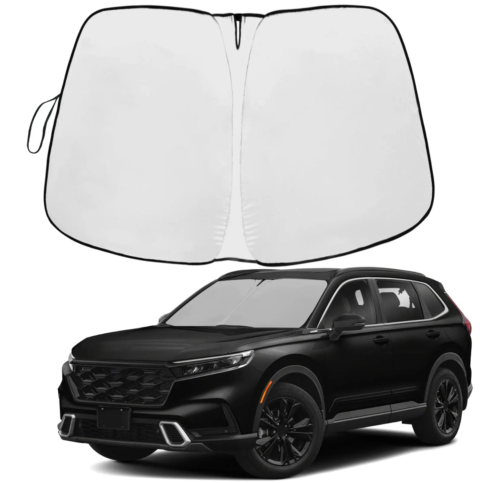 Солнцезащитный козырек на лобовое стекло автомобиля защита от УФ-излучения для