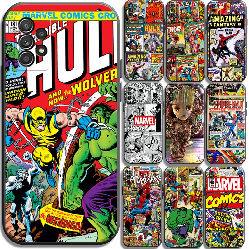 

Avengers Marvel Phone Cases For Xiaomi Redmi POCO X3 GT X3 Pro M3 POCO M3 Pro X3 NFC X3 Mi 11 Mi 11 Lite Back Cover Funda