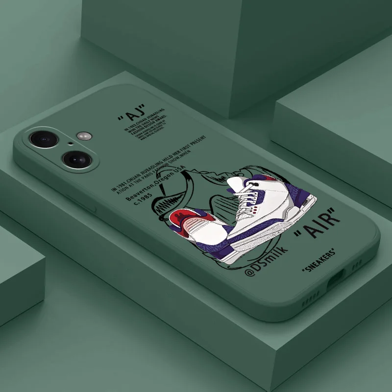 Trend Street Sneakers Label Phone Case For Xiaomi Mi 14T 13 12 12T 11 10T Poco X5 F5 M5 X4 M4 X3 M3 Lite Pro 4G 5G Back Cover