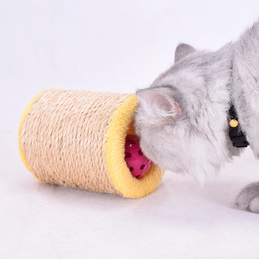

New Cat Teaser Chewing Kitten Scratching Pet Supplies Furniture Protector Cute Kitten Play Exercise Toy For Indoor