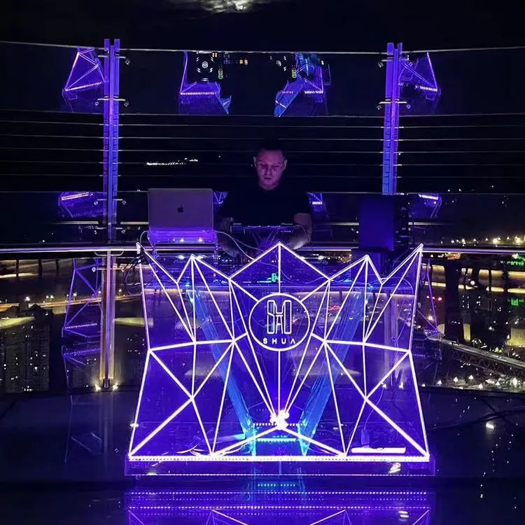 Фото DJ-пульт для дома, съемная акриловая панель, полный комплект для диджеинга №3