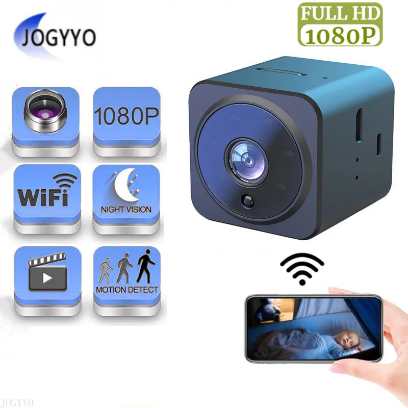 

Беспроводная IP-видеокамера, Full HD, два канала, аудио, 1080P, Wi-Fi