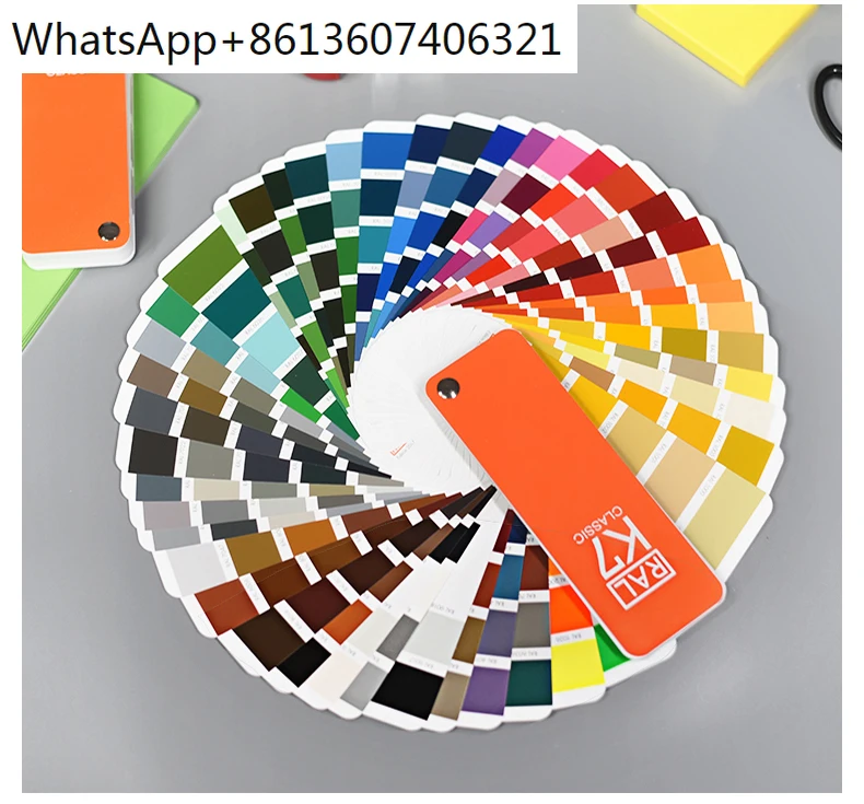 Original Germany RAL color card international standard Ral K7 color chart for paint 213 colors with Gift Box