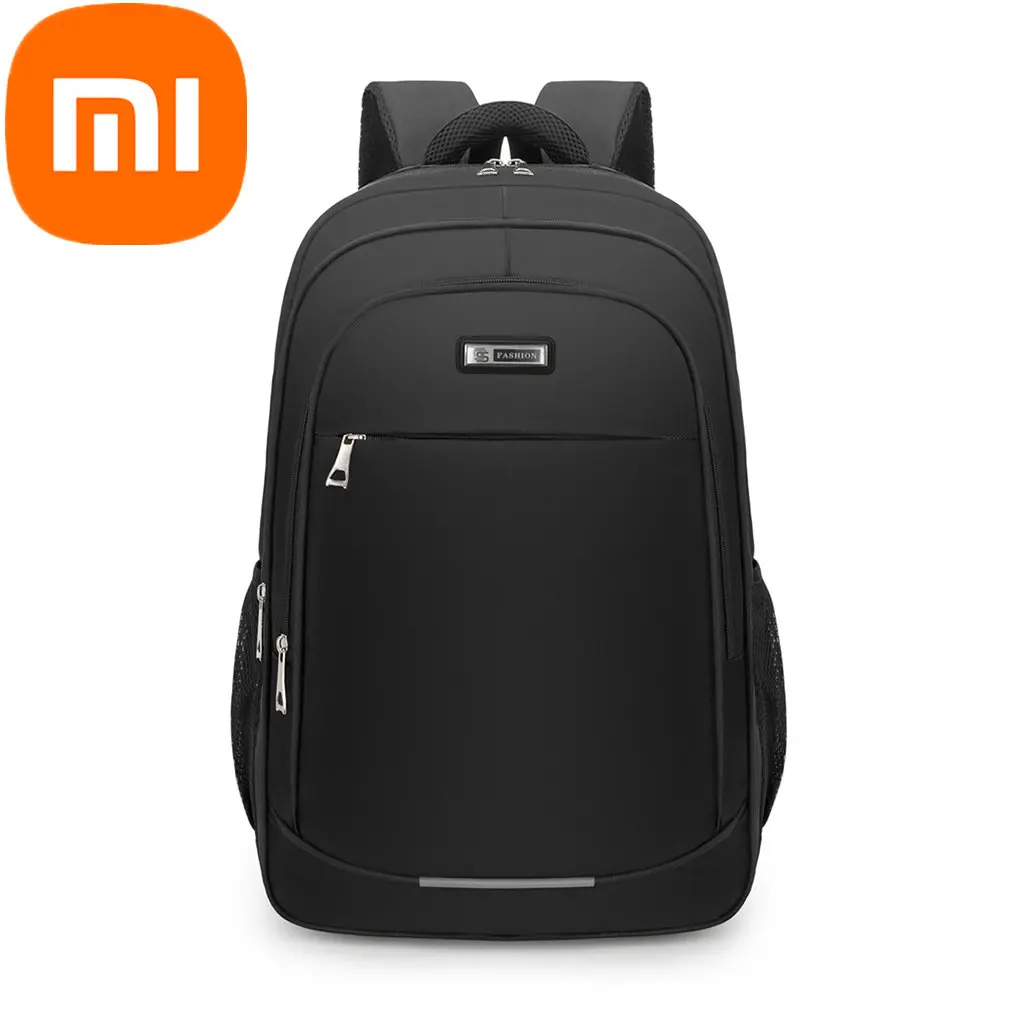 

Рюкзак Xiaomi для учеников 17 дюймов, вместительный дорожный Многофункциональный черный ранец для старших классов