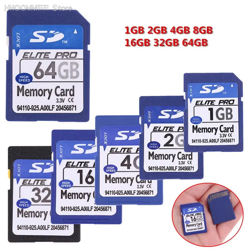 

1pc SD Card 1GB 2GB 4GB 8GB 16GB 32GB Secure Digital Flash Memory Card With Case