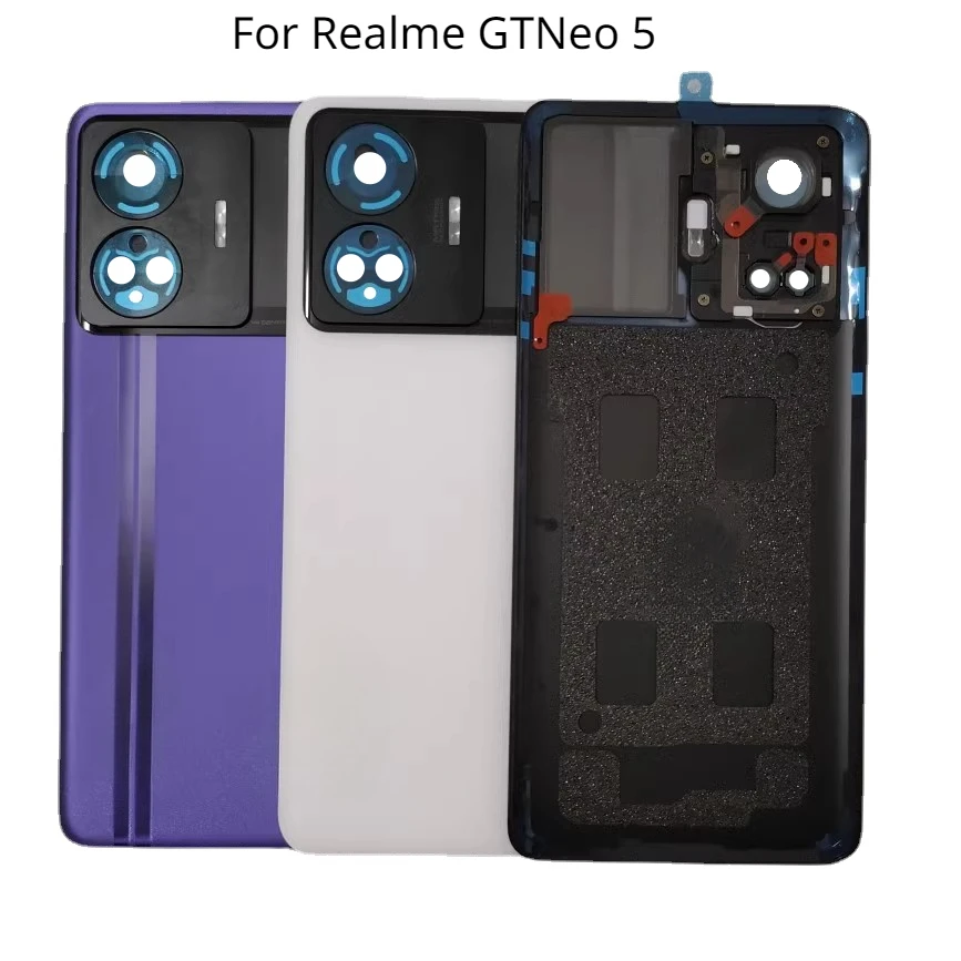 

Back Glass For Realme GTNeo 5 Battery Back Cover Realme GT Neo 5 Phone Rear Housing Case Replacement