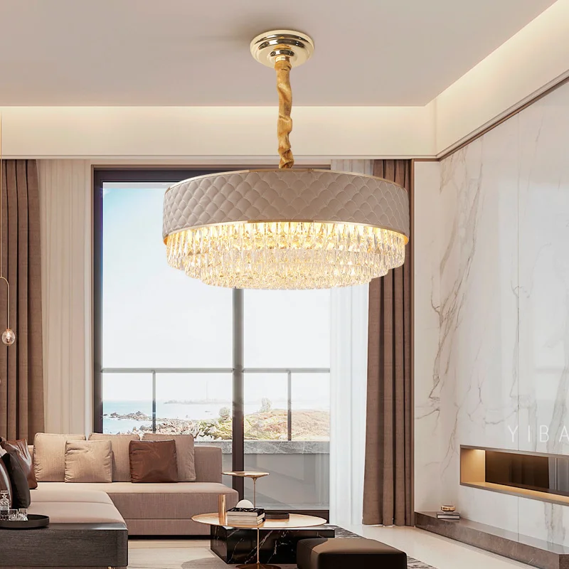 

nordic led crystal iron chandeliers ceiling industrial lighting kitchen island e27 pendant light vintage bulb lamp