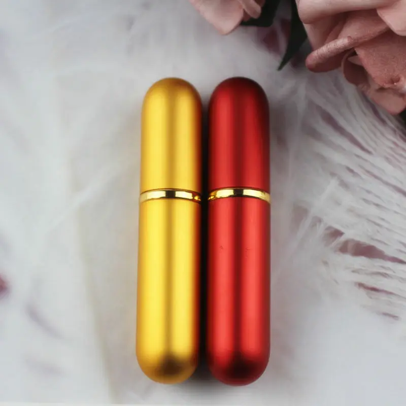 

with Logo 2000pcs/lot Red and Gold 6ml Perfume Bottles