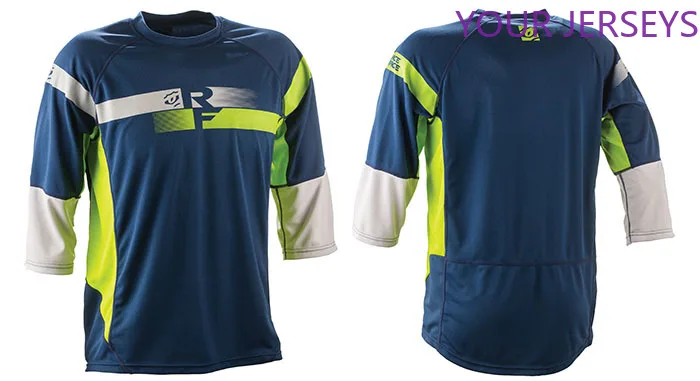 

2022 Moto Jersey Outdoor Long Sleeve MotoCross Jersey Bike Downhill DH AM Cycling Jerseys Male Cross-country Jersey FXR DH