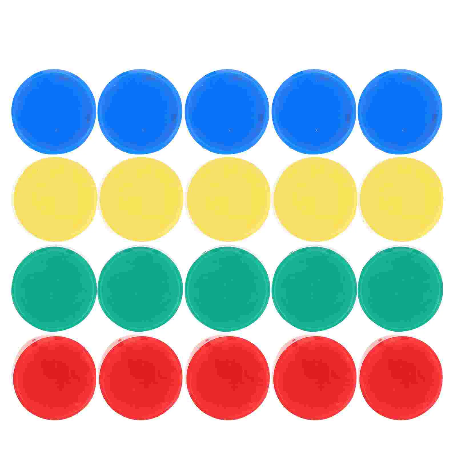 

40Pcs Fridge Magnets Small Magnets Round Refrigerator Magnets Fridge Round Magnets