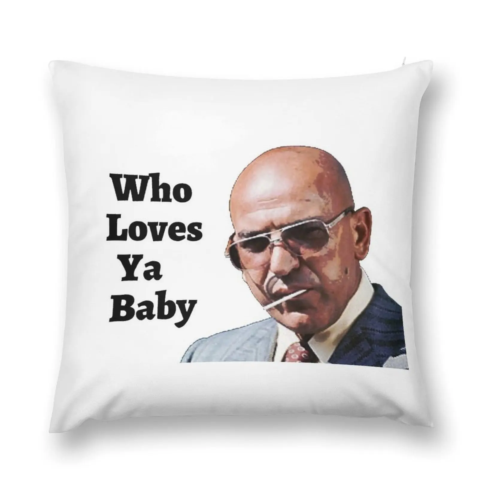 Kojak - Who Loves Ya Baby Декоративная подушка Роскошный декор
