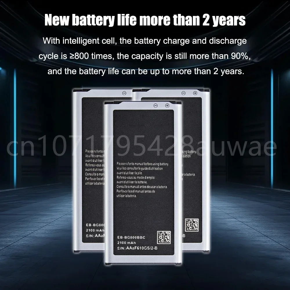 Аккумулятор большой емкости EB-BG800CBE для Samsung GALAXY S5 Mini S5MINI SM-G800F G870a G870W EB-BG800BBC