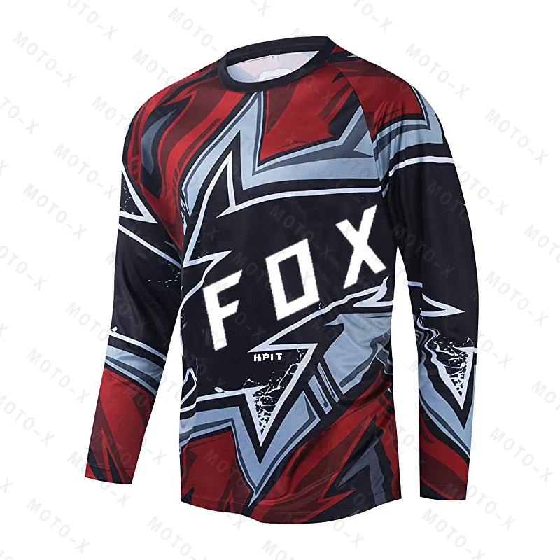 

2022 New Motocross Mtb Downhill Jersey MX Cycling Mountain Bike DH Maillot Ciclismo Hombre Quick Dry Jersey Racing Hpit Fox