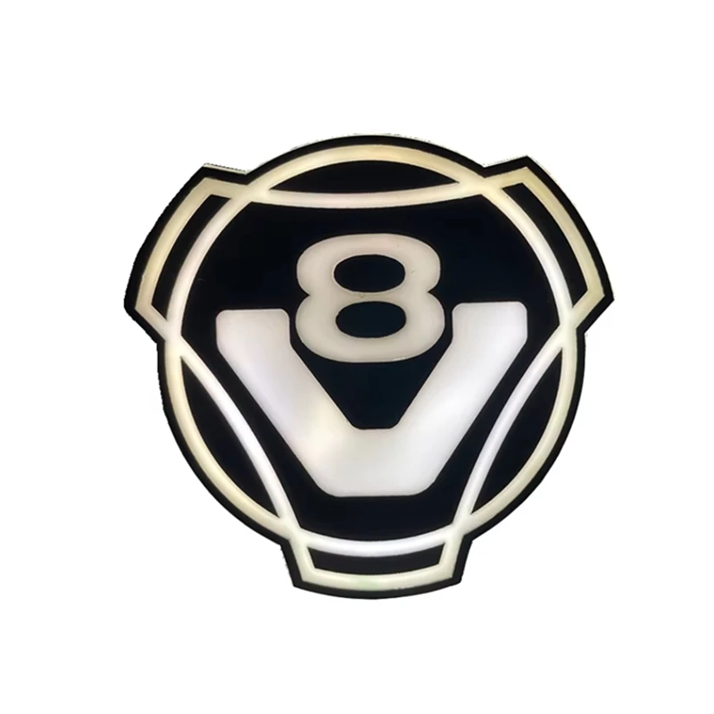 1 шт. логотип V8 подходит для грузовика Scania изготовленная на заказ передняя