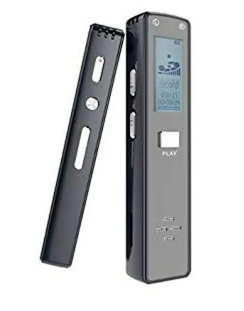 

8Gb Digital Voice Recorder / Music Player with Micro SD Card Slot up to 32 Gb