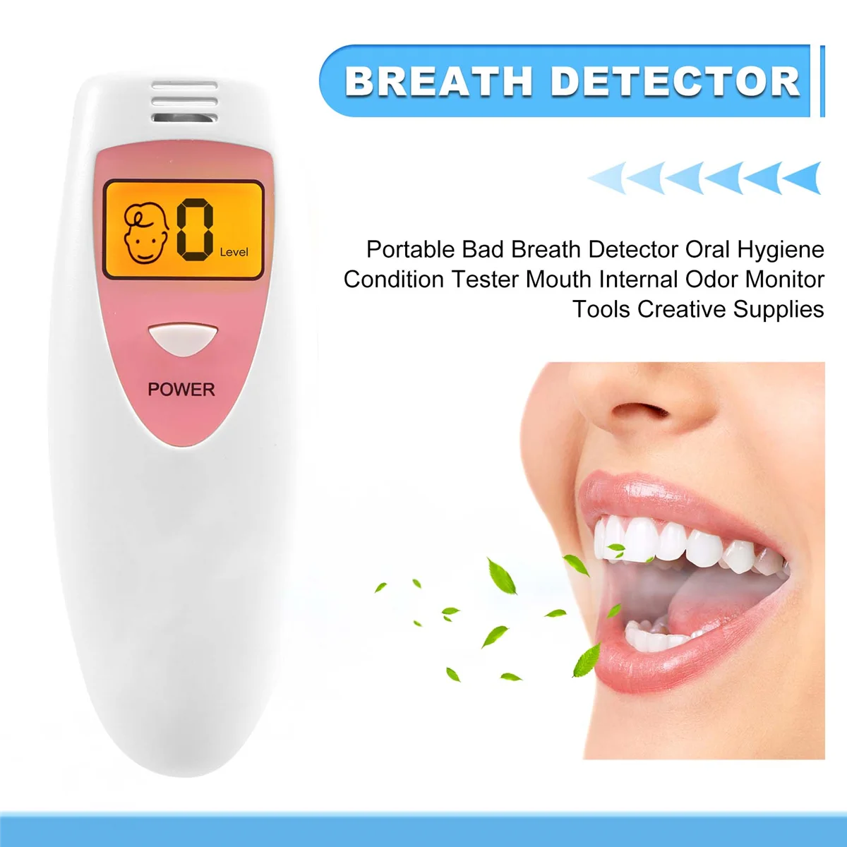 Портативный детектор неприятного дыхания тестер состояния полости рта монитор