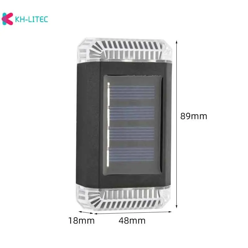 Настенный светильник лампа с питанием от солнечной батареи водонепроницаемая