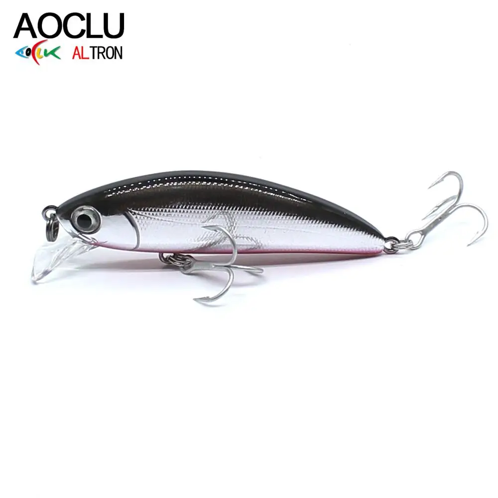 

AOCLU wobblers Super Quality 8 Colors 63mm 9.0g Hard Bait Minnow Shad Crankbait Fishing lure Bass Fresh Salt water tackle