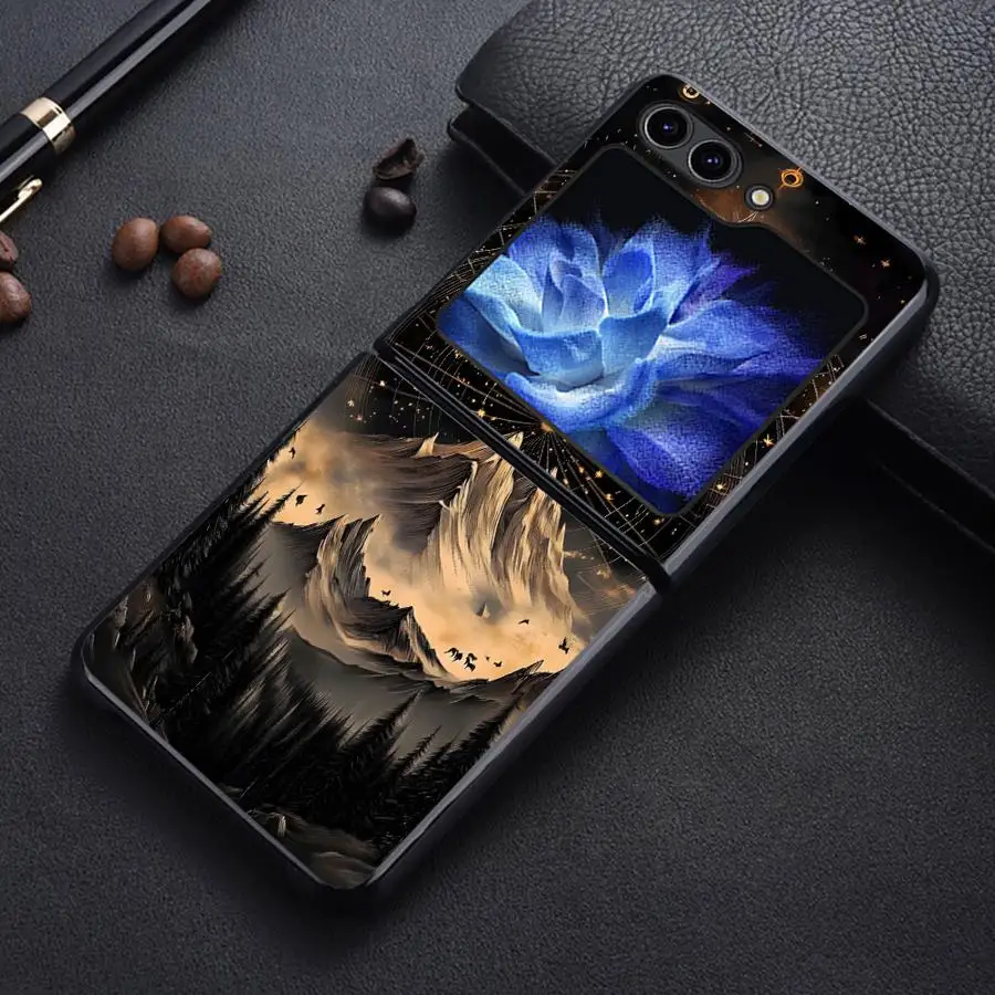 Фото Чехол для телефона Montane Forest для Samsung Galaxy Z Flip 8, Flip5, Flip4, Z Flip 7, 6, 5, 4, 3, Flip3, Flip7 FE, Flip6 №3