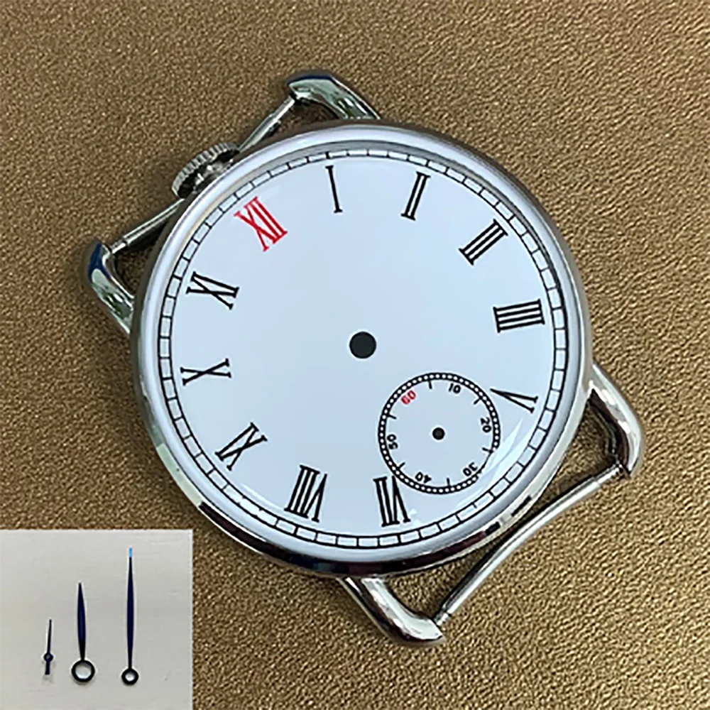 

41.7MM Watch Case 37MM Watch Cover for ETA6497/6498 ST3600 Movement 37MM Dial with Watch Hands for 3620 Movement Accessories