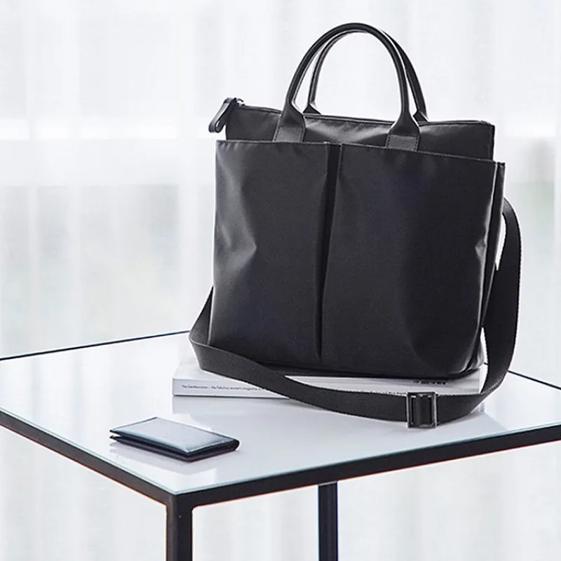 Business Briefcase Shockproof Office Ladies Computer Bag Versatile Shoulder Bag Casual Laptop Handbag for Women