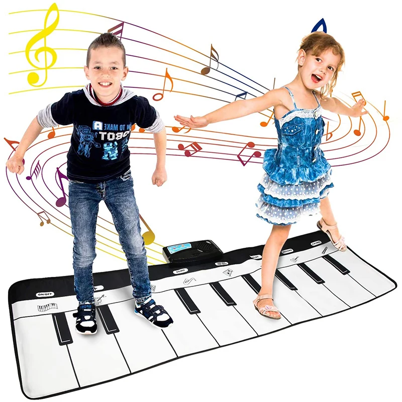 

Coolplay Electronic Musical Mat Carpets Keyboard Baby Piano Play Mat Musical Instrument Montessori Toy Educational Toys for Kids