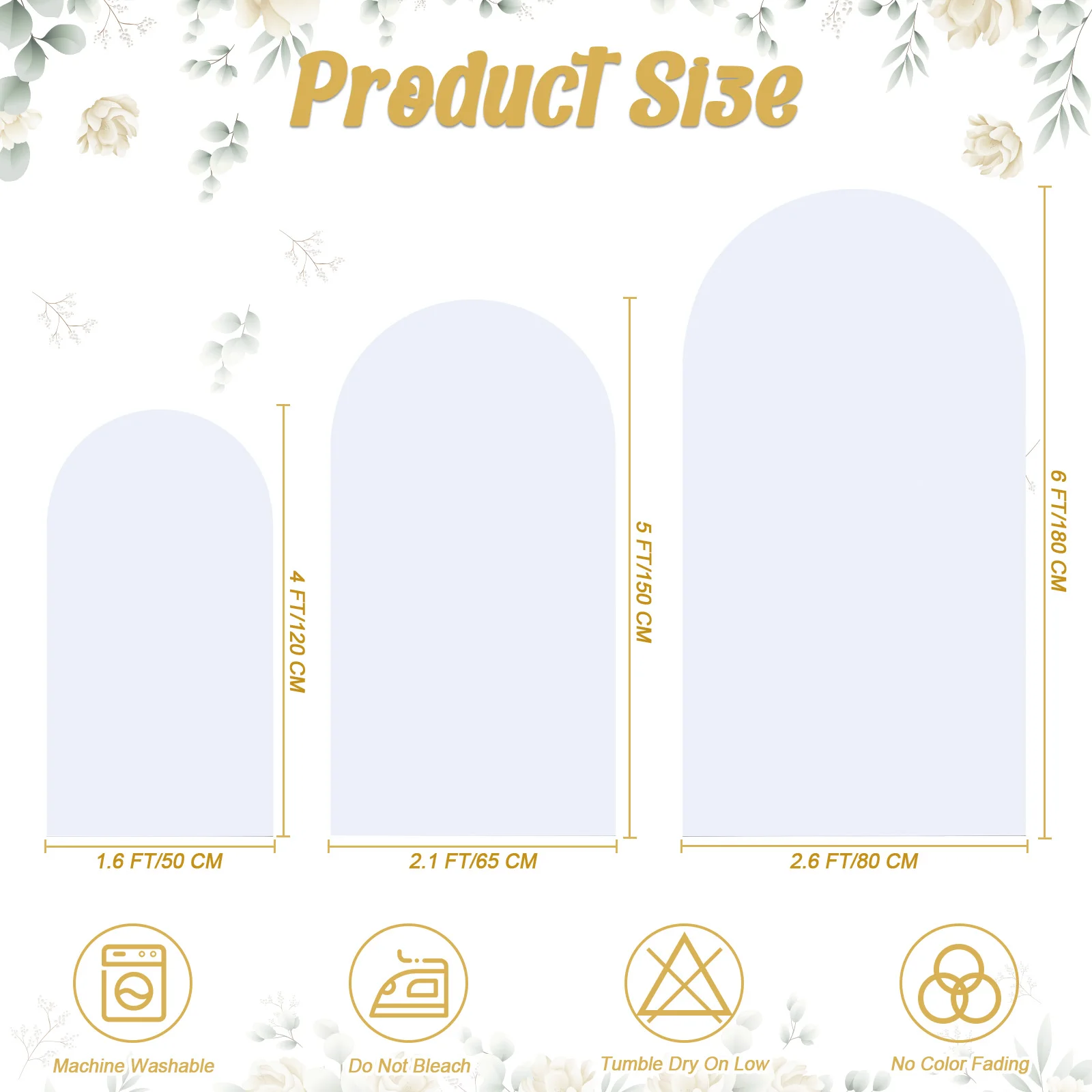 Элегантный белый фотографический набор из трех предметов. Простая установка.