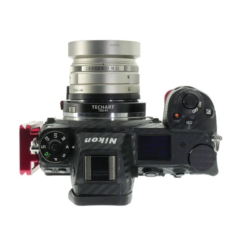 Адаптер с автофокусом для объектива Contax G G21 G28 G35 G45 G90 к камерам Nikon Z Z6 Z7 Z50 Z6II Z7II ZFC