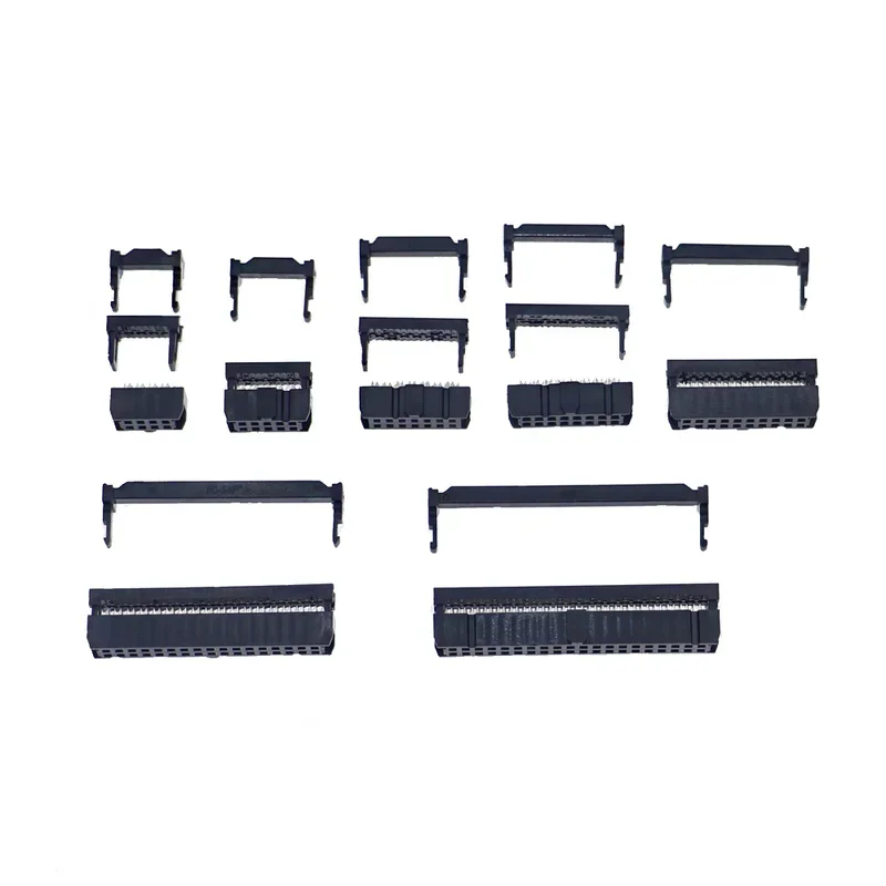 Фоторазъем Женский 10p 14p 16p 20p 34p 40 pin набор коннекторов для кабелей IDC с шагом 2 54 мм