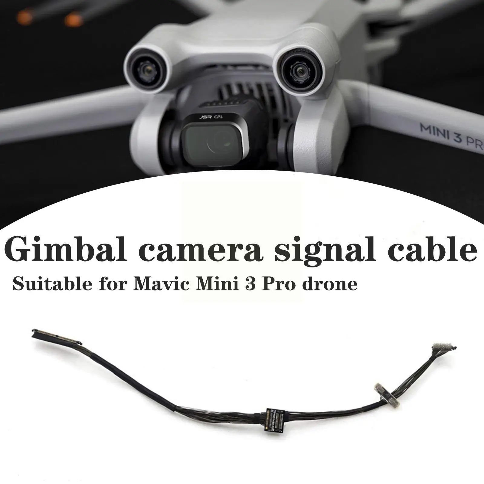 

For DJI Mavic Mini 3 Pro Drone Flat Cable Camera Coaxial Line Wire Kit Signal Replacement Part Transmission Spare A9W8